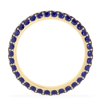 Fully Studded Eternity Vartula Band