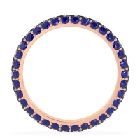 Fully Studded Eternity Vartula Band