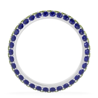 Fully Studded Eternity Vartula Band