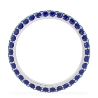 Fully Studded Eternity Vartula Band