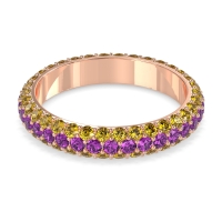 Fully Studded Eternity Vartula Band