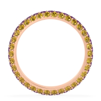 Fully Studded Eternity Vartula Band