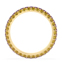 Fully Studded Eternity Vartula Band