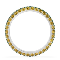 Fully Studded Eternity Vartula Band