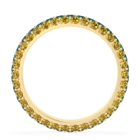 Fully Studded Eternity Vartula Band