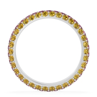 Fully Studded Eternity Vartula Band