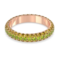 Fully Studded Eternity Vartula Band