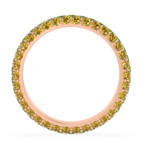 Fully Studded Eternity Vartula Band