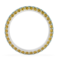 Fully Studded Eternity Vartula Band