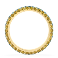 Fully Studded Eternity Vartula Band