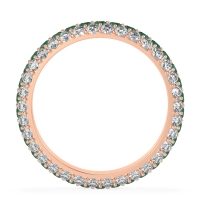 Fully Studded Eternity Vartula Band