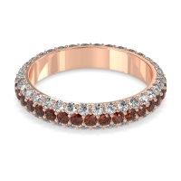 Fully Studded Eternity Vartula Band