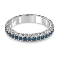 Fully Studded Eternity Vartula Band