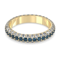 Fully Studded Eternity Vartula Band