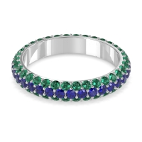 Fully Studded Eternity Vartula Band