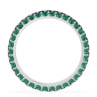 Fully Studded Eternity Vartula Band