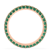 Fully Studded Eternity Vartula Band