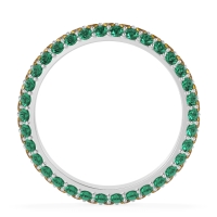 Fully Studded Eternity Vartula Band