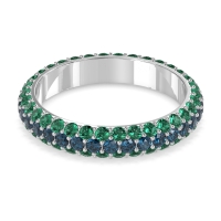 Fully Studded Eternity Vartula Band