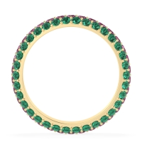 Fully Studded Eternity Vartula Band