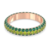 Fully Studded Eternity Vartula Band