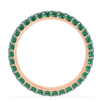 Fully Studded Eternity Vartula Band