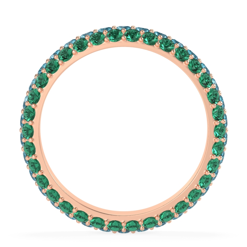 Fully Studded Eternity Vartula Band