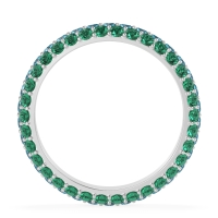 Fully Studded Eternity Vartula Band