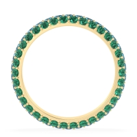 Fully Studded Eternity Vartula Band