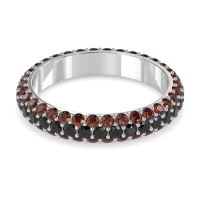 Fully Studded Eternity Vartula Band