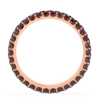 Fully Studded Eternity Vartula Band