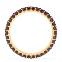 Fully Studded Eternity Vartula Band