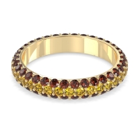 Fully Studded Eternity Vartula Band