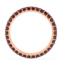 Fully Studded Eternity Vartula Band