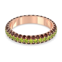 Fully Studded Eternity Vartula Band
