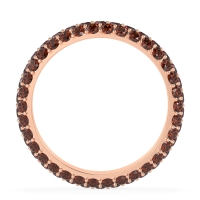 Fully Studded Eternity Vartula Band