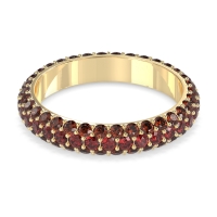 Fully Studded Eternity Vartula Band