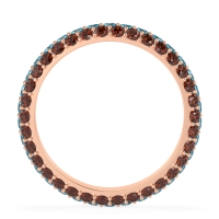 Fully Studded Eternity Vartula Band