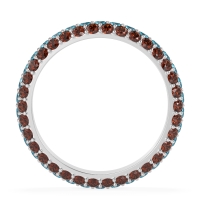 Fully Studded Eternity Vartula Band