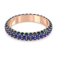 Fully Studded Eternity Vartula Band