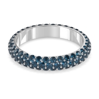 Fully Studded Eternity Vartula Band