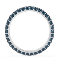 Fully Studded Eternity Vartula Band