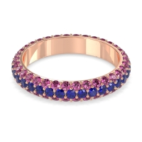 Fully Studded Eternity Vartula Band