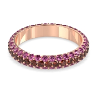 Fully Studded Eternity Vartula Band
