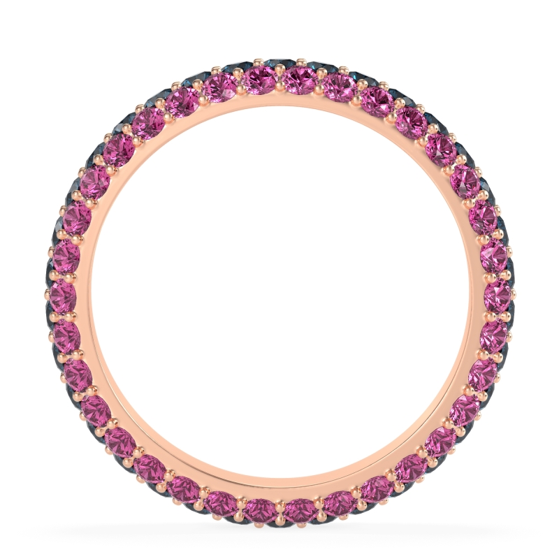 Fully Studded Eternity Vartula Band