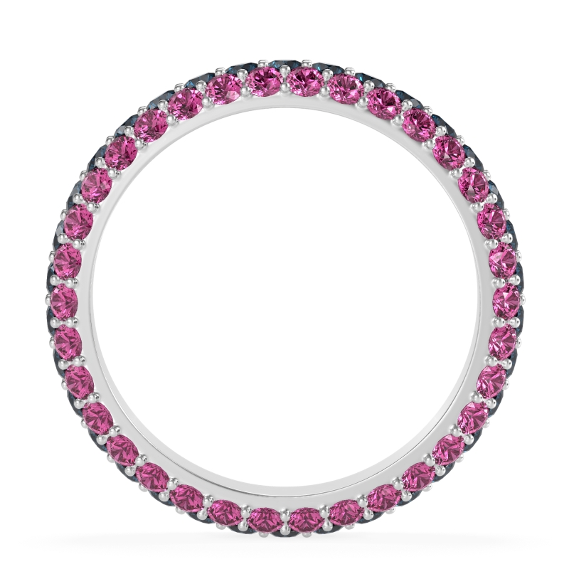 Fully Studded Eternity Vartula Band