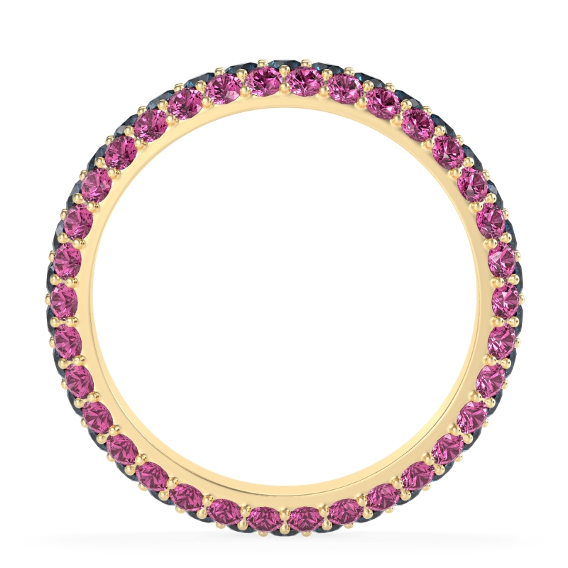 Fully Studded Eternity Vartula Band