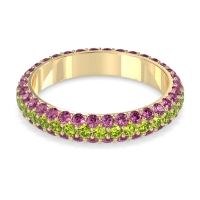 Fully Studded Eternity Vartula Band