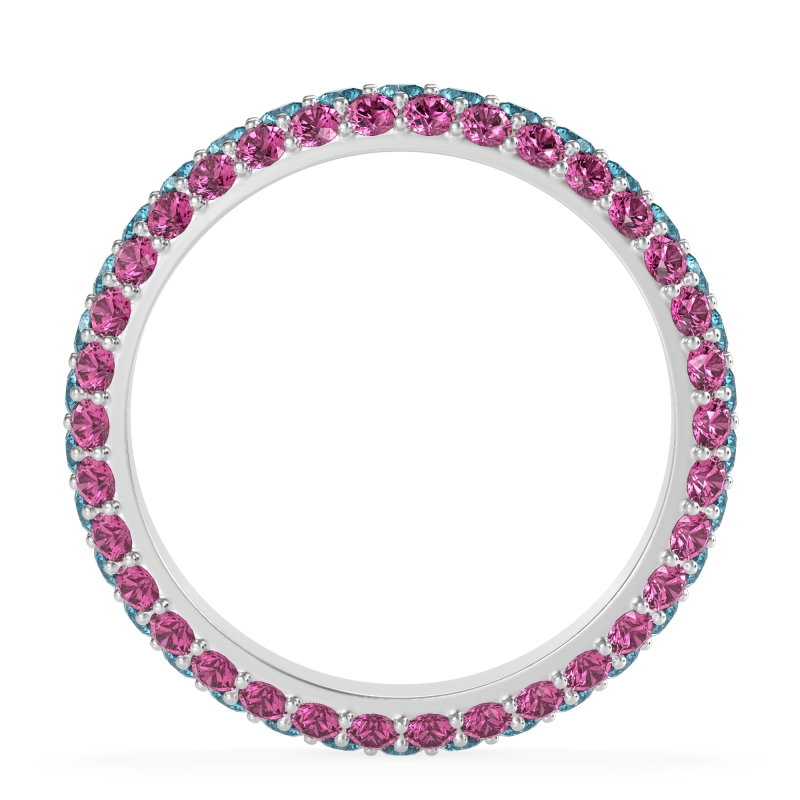 Fully Studded Eternity Vartula Band