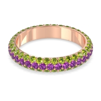 Fully Studded Eternity Vartula Band